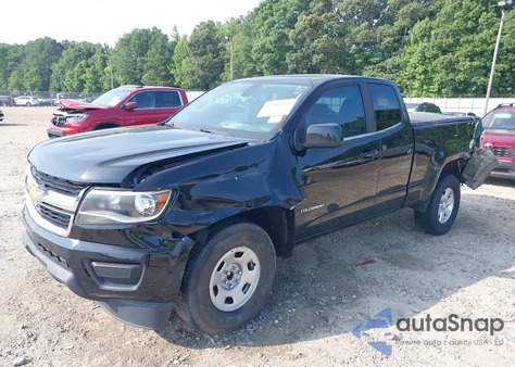 2018 Chevrolet Colorado Wt из США, поврежденный, VIN 1GCHSBEN0J1226953
